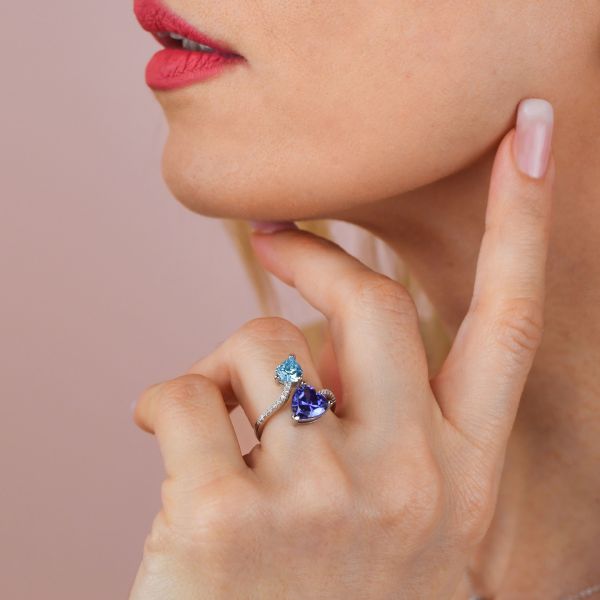 Anello Art Déco Halo, simulante di diamante artificiale da 0,75 ct, argento sterling - Italia Anello Art Déco Halo, simulante di diamante artificiale da 0,75 ct, argento sterling - Italia