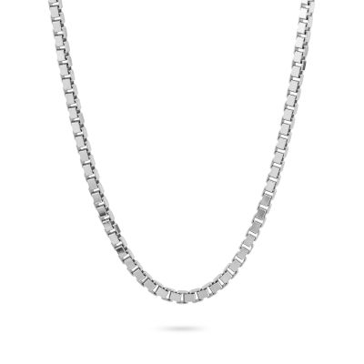MGR134 Large Cubic Link Necklace