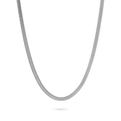 MGR136 Small snake link necklace