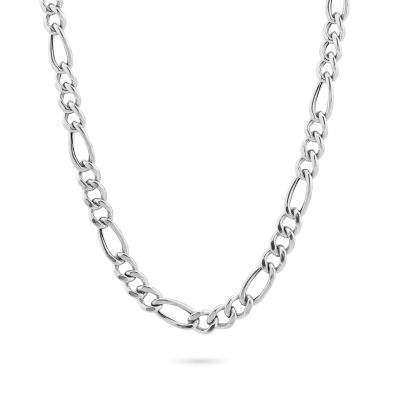 MGR145 Large patterned grumetta knit necklace