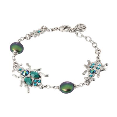 Bracelet with scarab and  pearls